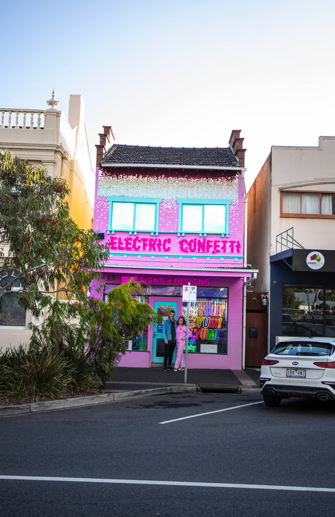 Electric Confetti shop history and evolution