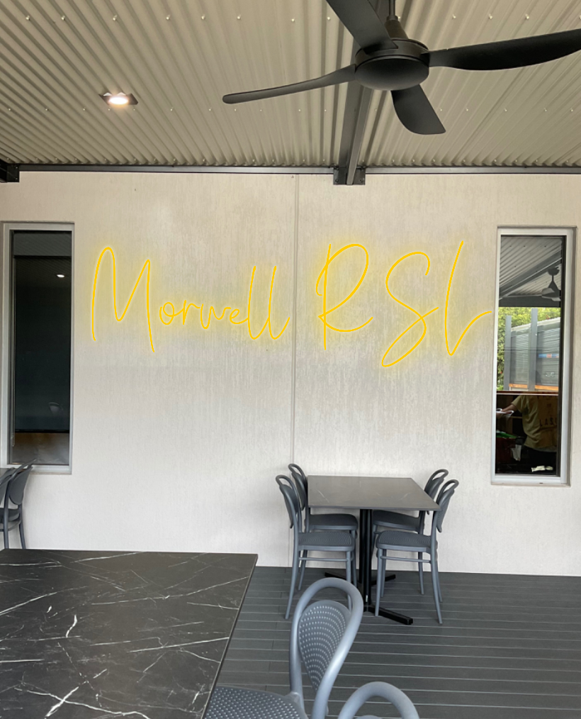 CUSTOM SIGN: Morwell RSL