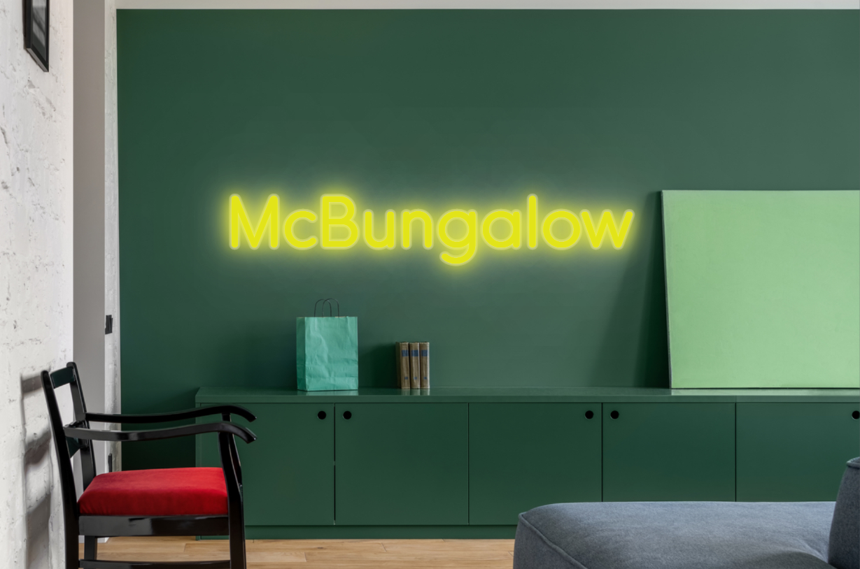 CUSTOM SIGN: McBungalow