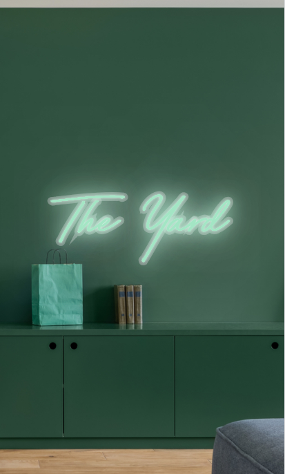 CUSTOM SIGN: The Yard
