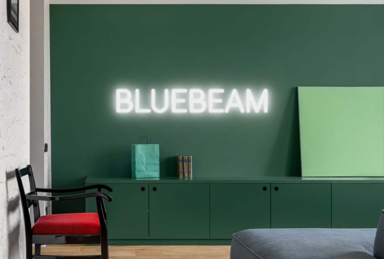 CUSTOM SIGN: BLUEBEAM