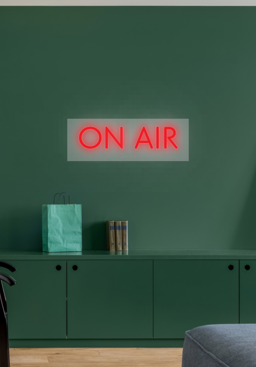 CUSTOM SIGN: ON AIR