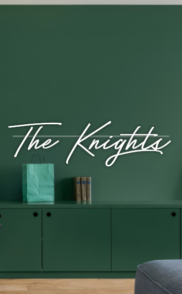 CUSTOM SIGN: The Knights