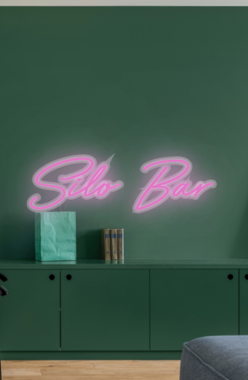 CUSTOM SIGN: Silo Bar