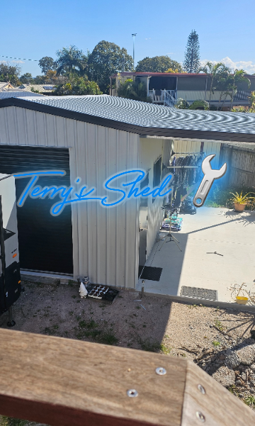 CUSTOM SIGN: Terry's  Shed 🔧