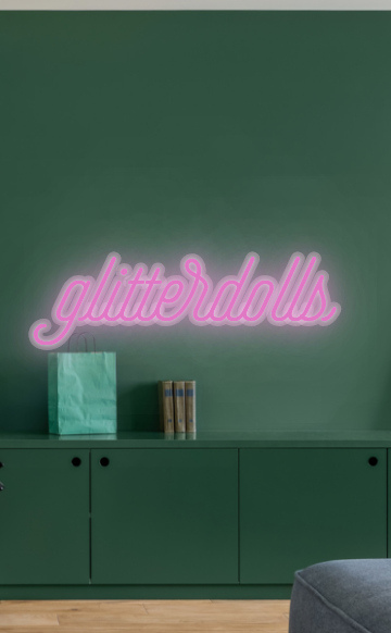 CUSTOM SIGN:  glitterdolls