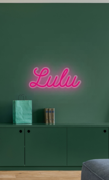 CUSTOM SIGN: Lulu
