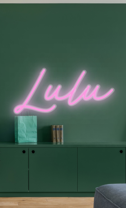 CUSTOM SIGN: Lulu