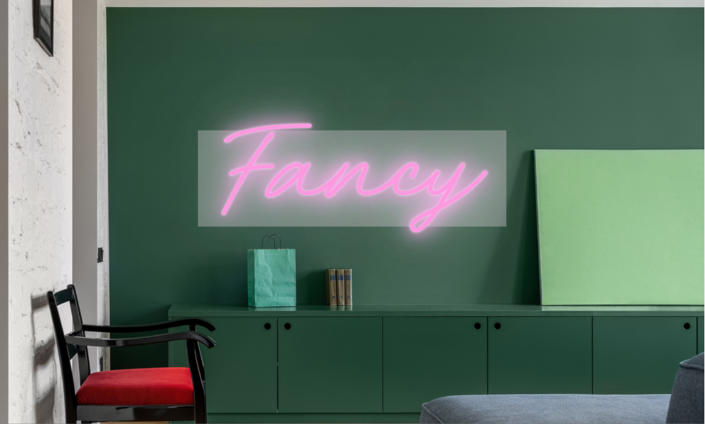 CUSTOM SIGN: Fancy