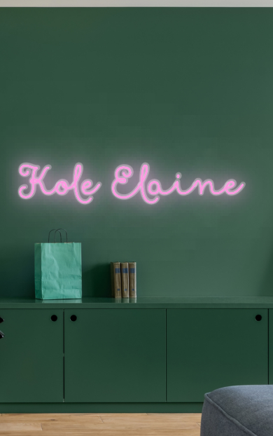 CUSTOM SIGN: Kole Elaine 