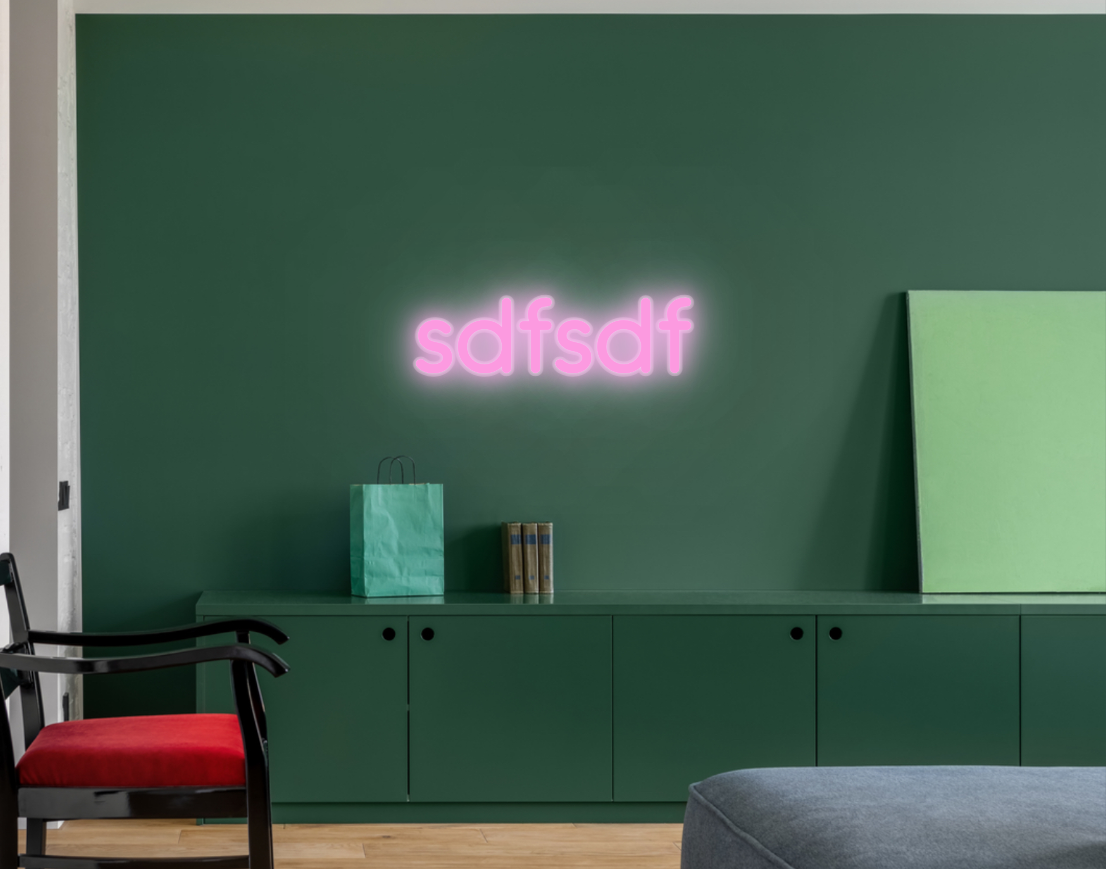 CUSTOM SIGN: sdfsdf