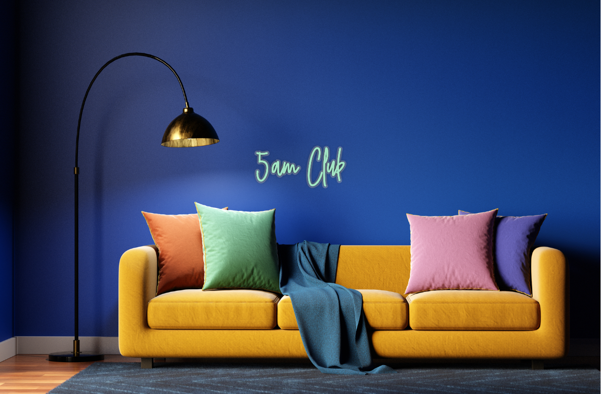 CUSTOM SIGN: 5am Club