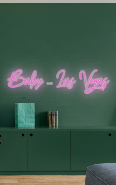 CUSTOM SIGN: Baby …. Las Vegas