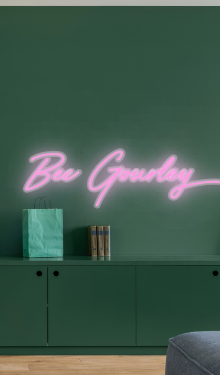 CUSTOM SIGN: Bec Gourley