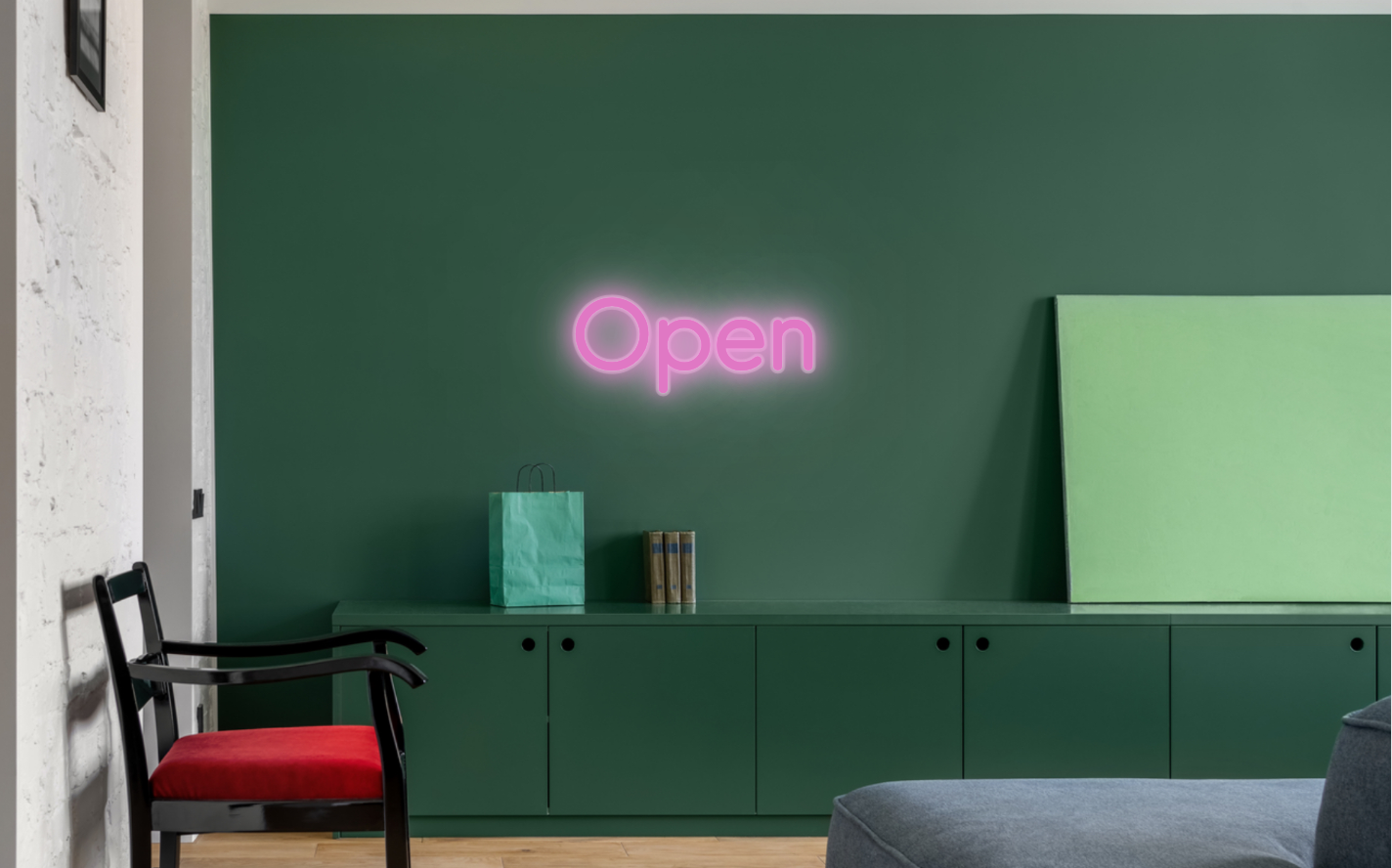 CUSTOM SIGN: Open