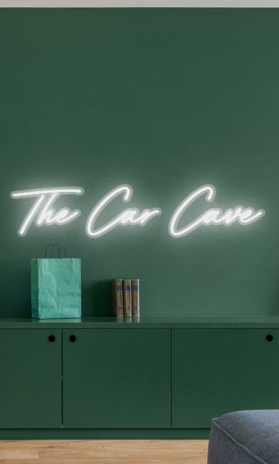 CUSTOM SIGN: The Car Cave