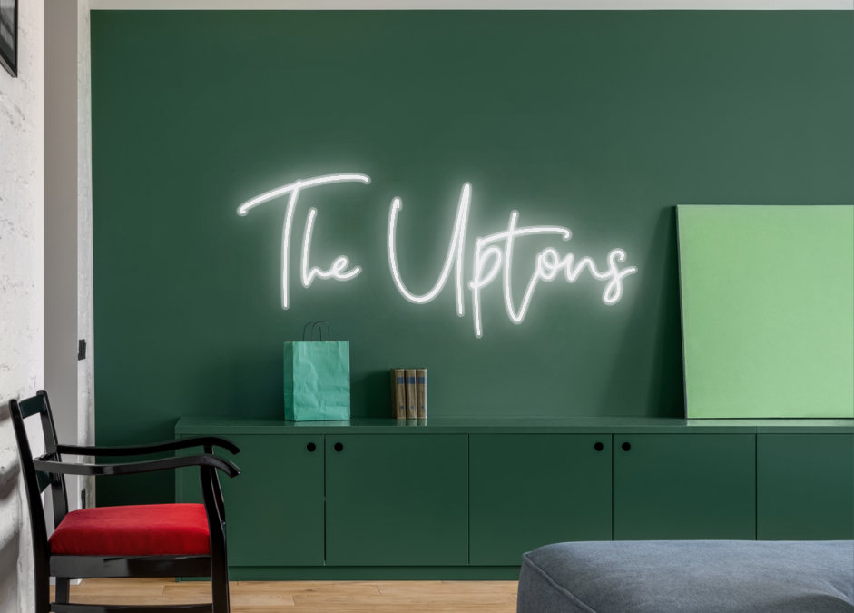 CUSTOM SIGN: The Uptons