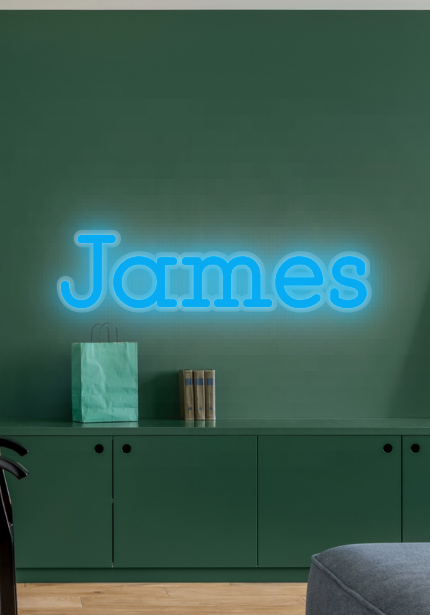 CUSTOM SIGN: James