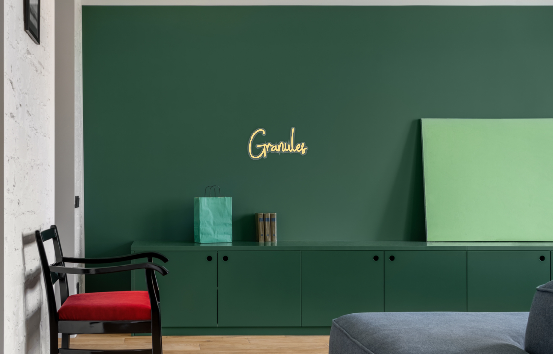 CUSTOM SIGN: Granules
