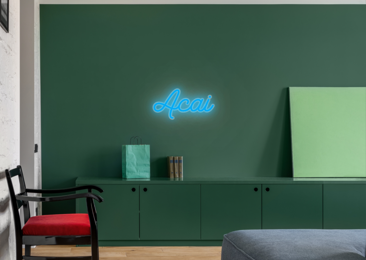CUSTOM SIGN: Acai