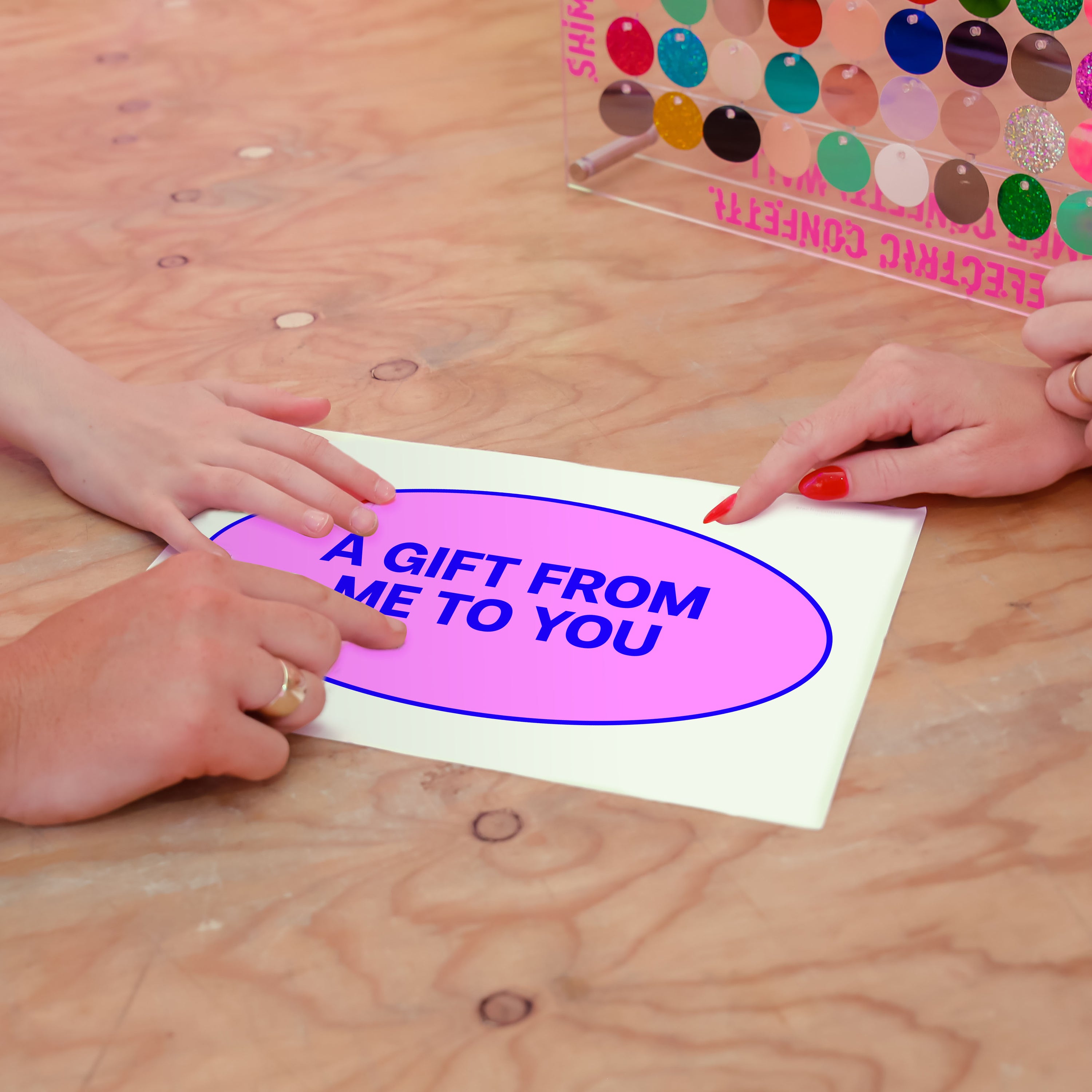 Electric Confetti Gift Voucher