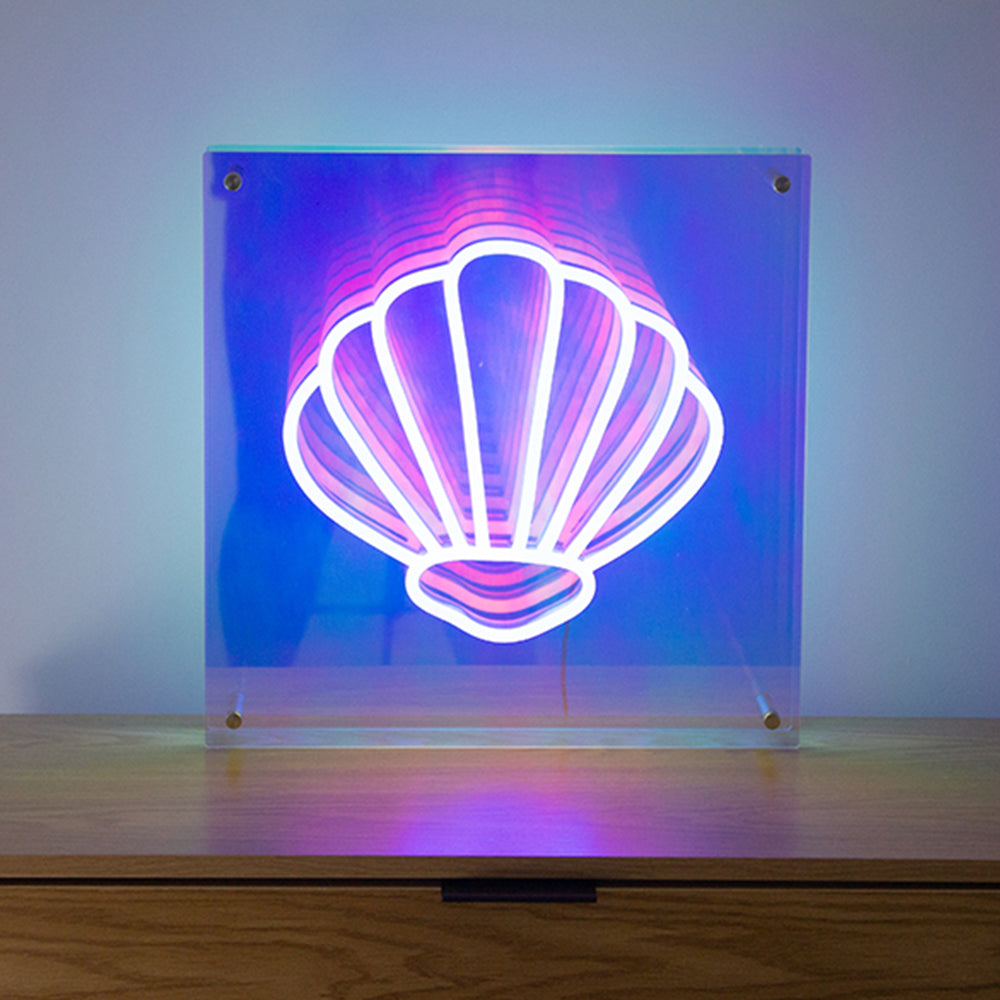 Infinity Neon Shell – Electric Confetti