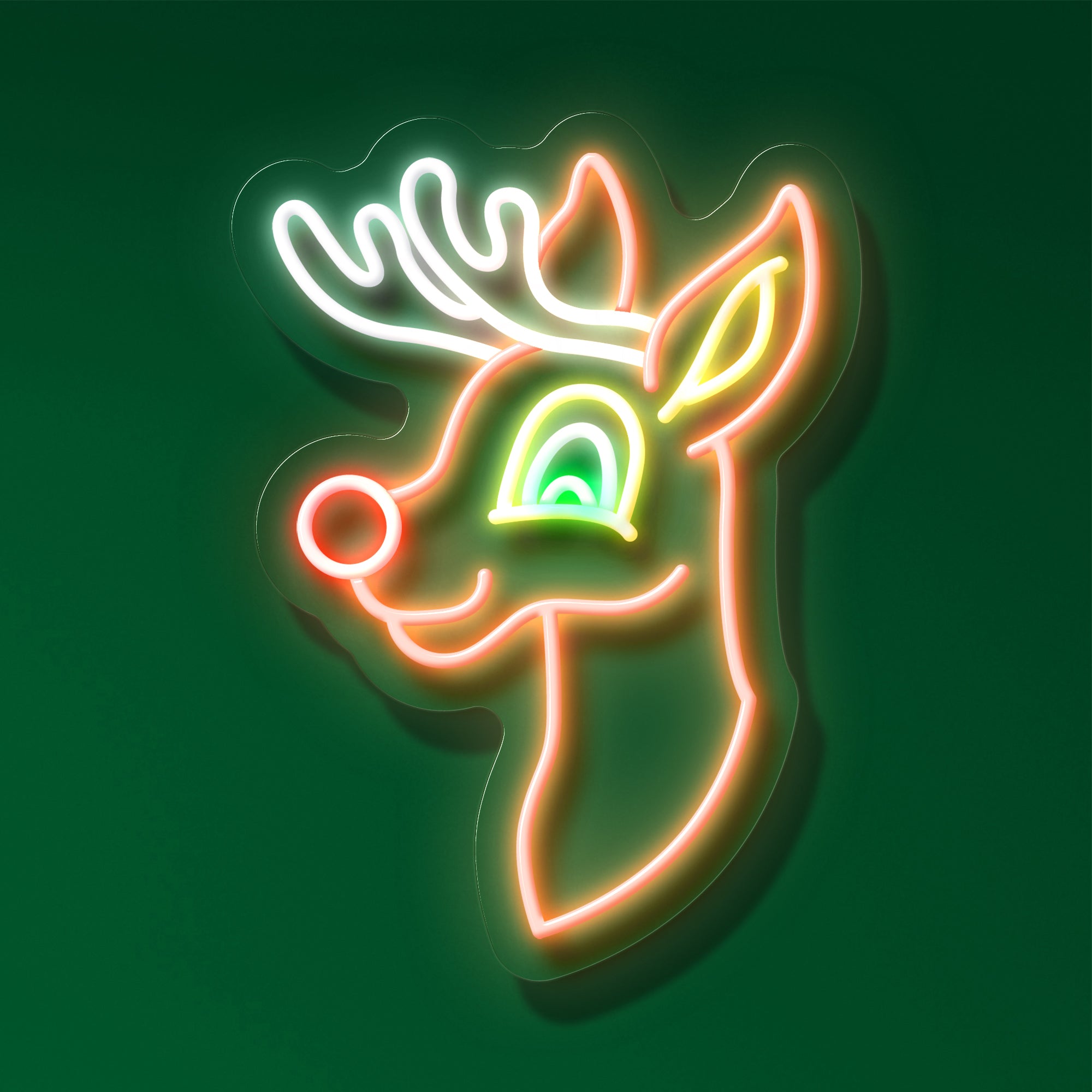 Rudolph the Neon Nosed Reindeer