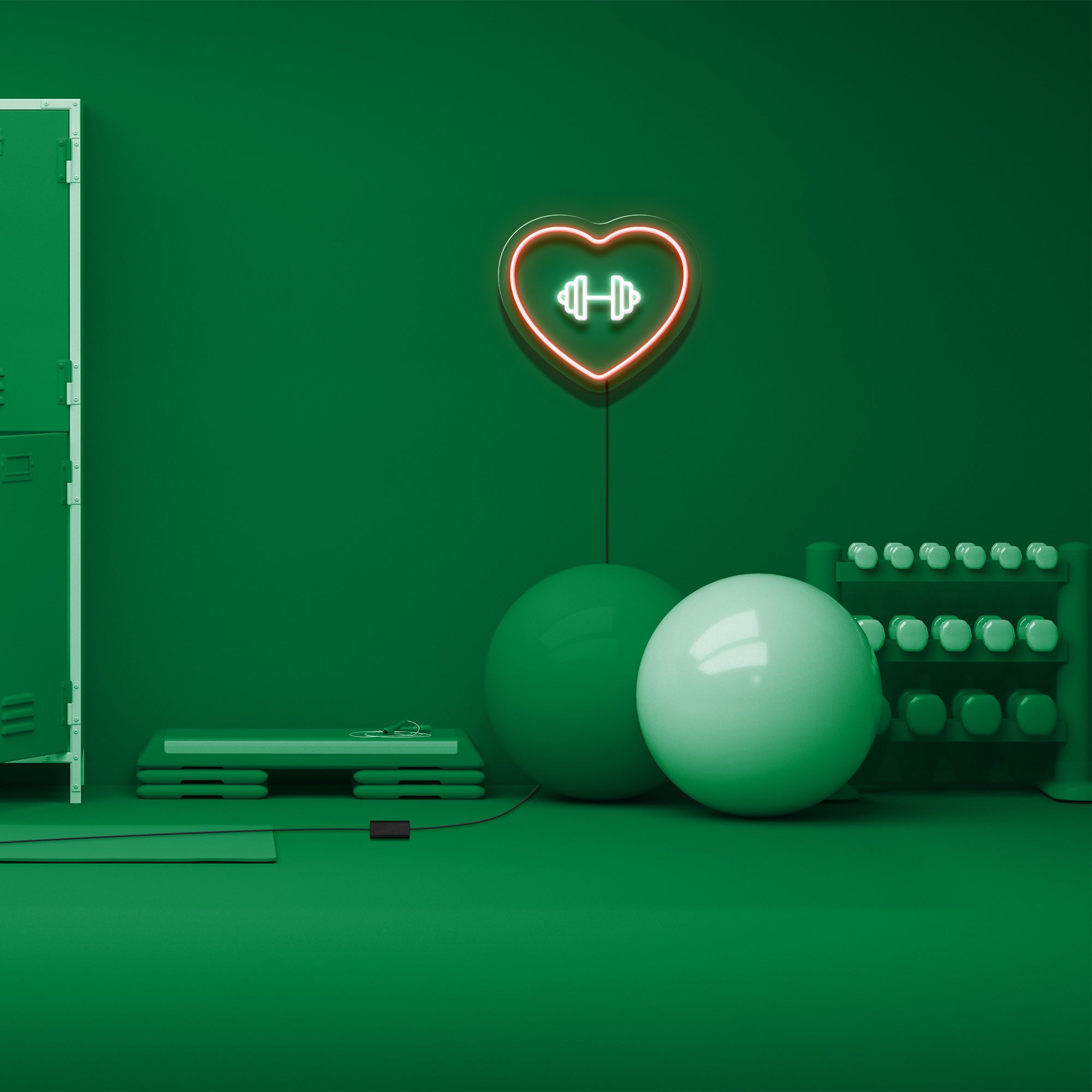 Dumbell Heart