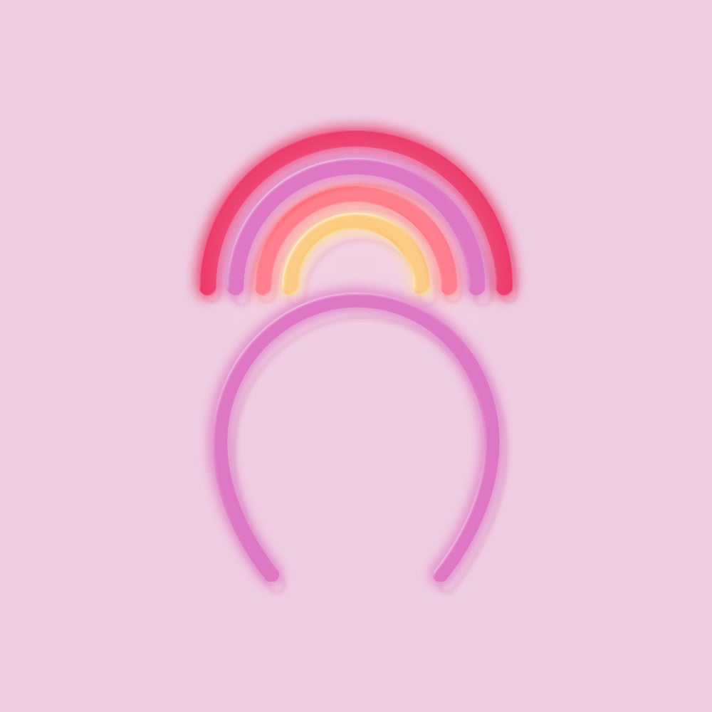 Rainbow LED Headband